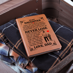 To My Daughter Promise – Leather Journal